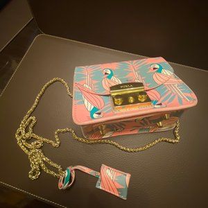 BORSA METROPOLIS STAMPA PAPPAGALLI